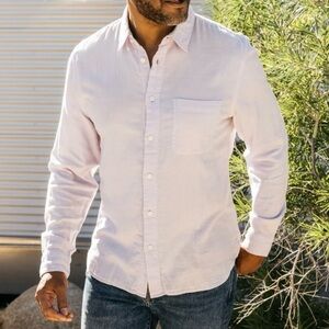 Hiroshi Kato Ripper Double Gauze Organic Cotton Shirt Lavender